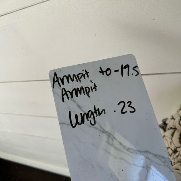 DONATE Free People Women’s Small Black Distressed Short Sleeve Tee - Picture 6 of 6